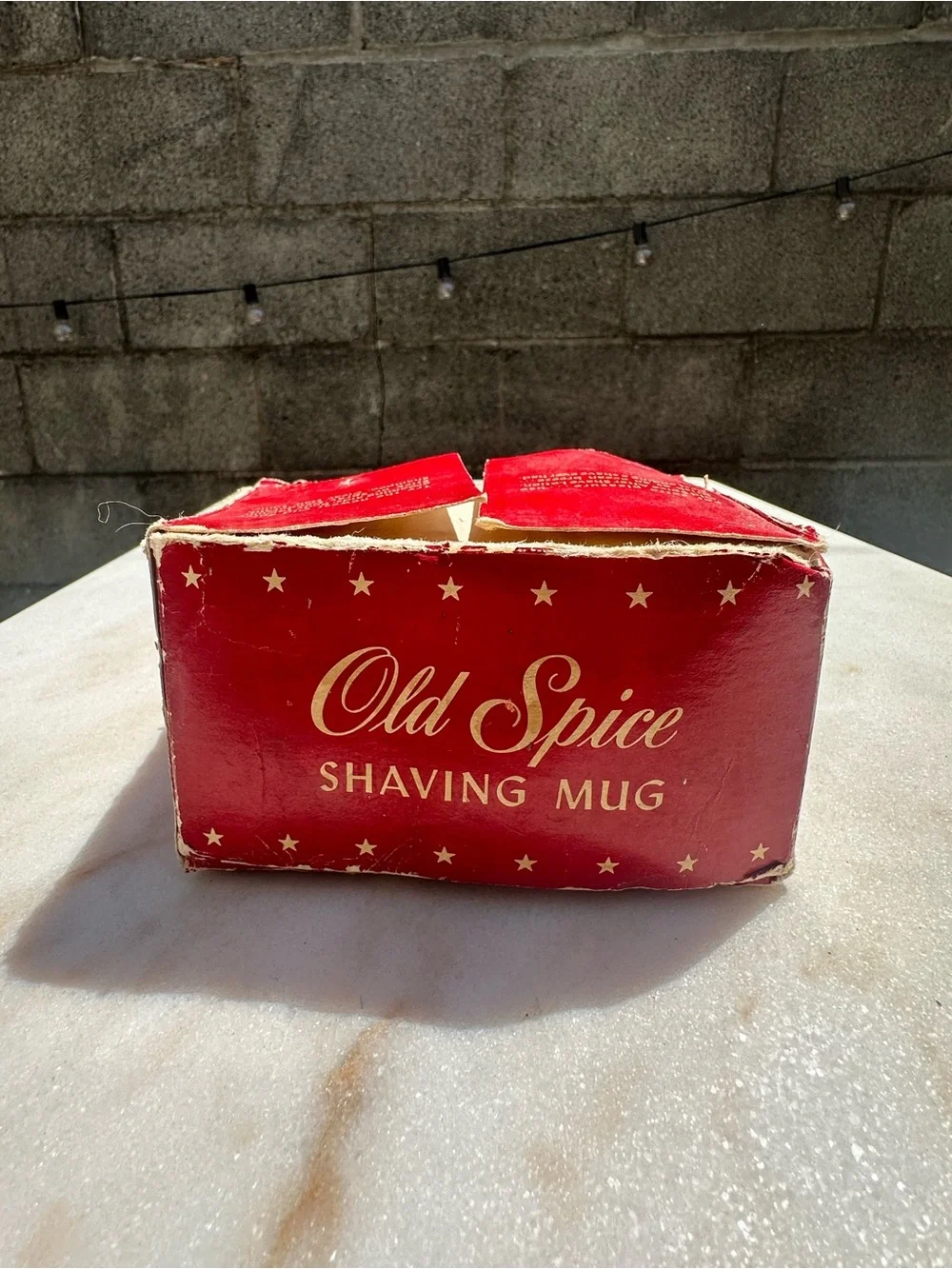 Old Spice Shaving Mug - Classic Men's Grooming in the box